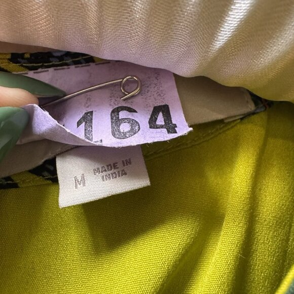 Ann Taylor Loft M Floral Shift dress Multi color Flutter flounced sleeve Boho - Picture 7 of 11